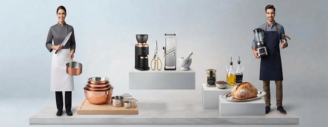 Anbazar's collection of kitchenware
