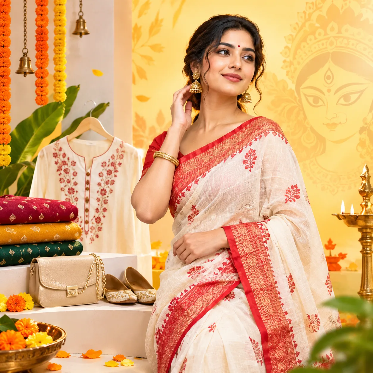 Trendy Fashion Deals: Puja Special🌷