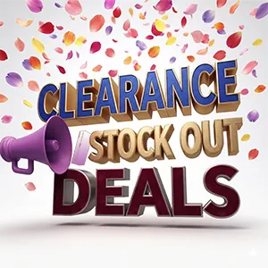 Clearance or Stock Out Deals