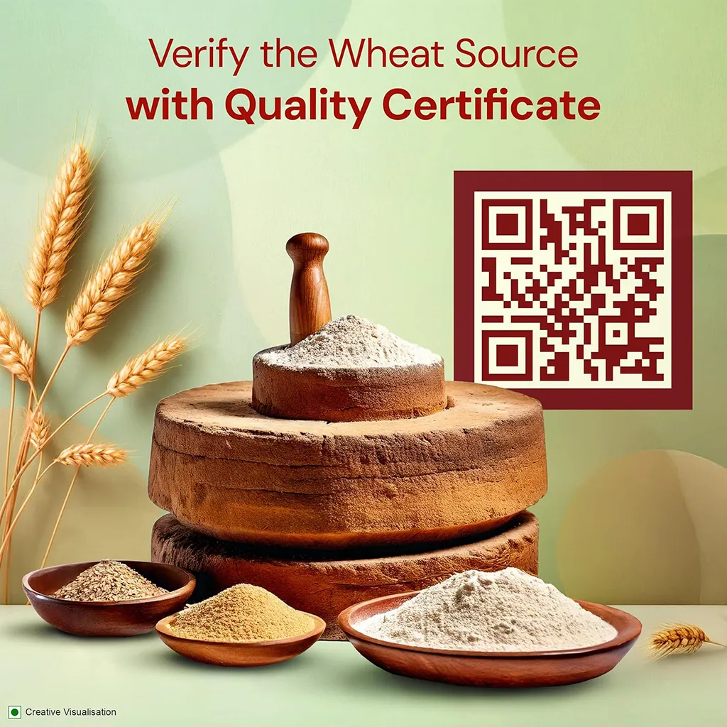 Aashirvaad Khapli Atta 5kg – Emmer Wheat Flour, High Fibre, Protein-Rich