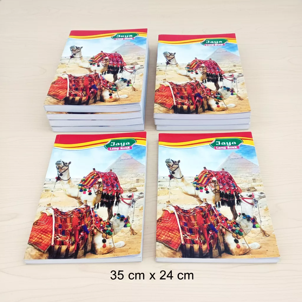 Maths Exercise Books JAYA 6pcs 144 Pages 35x24cm-Unruled