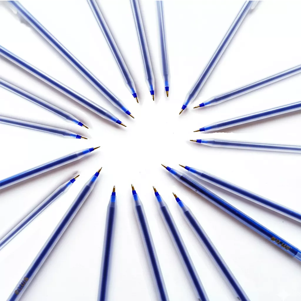 Ball Pen Blue Star 25cm 20pcs Pack - Smooth Writing & Multi Colors
