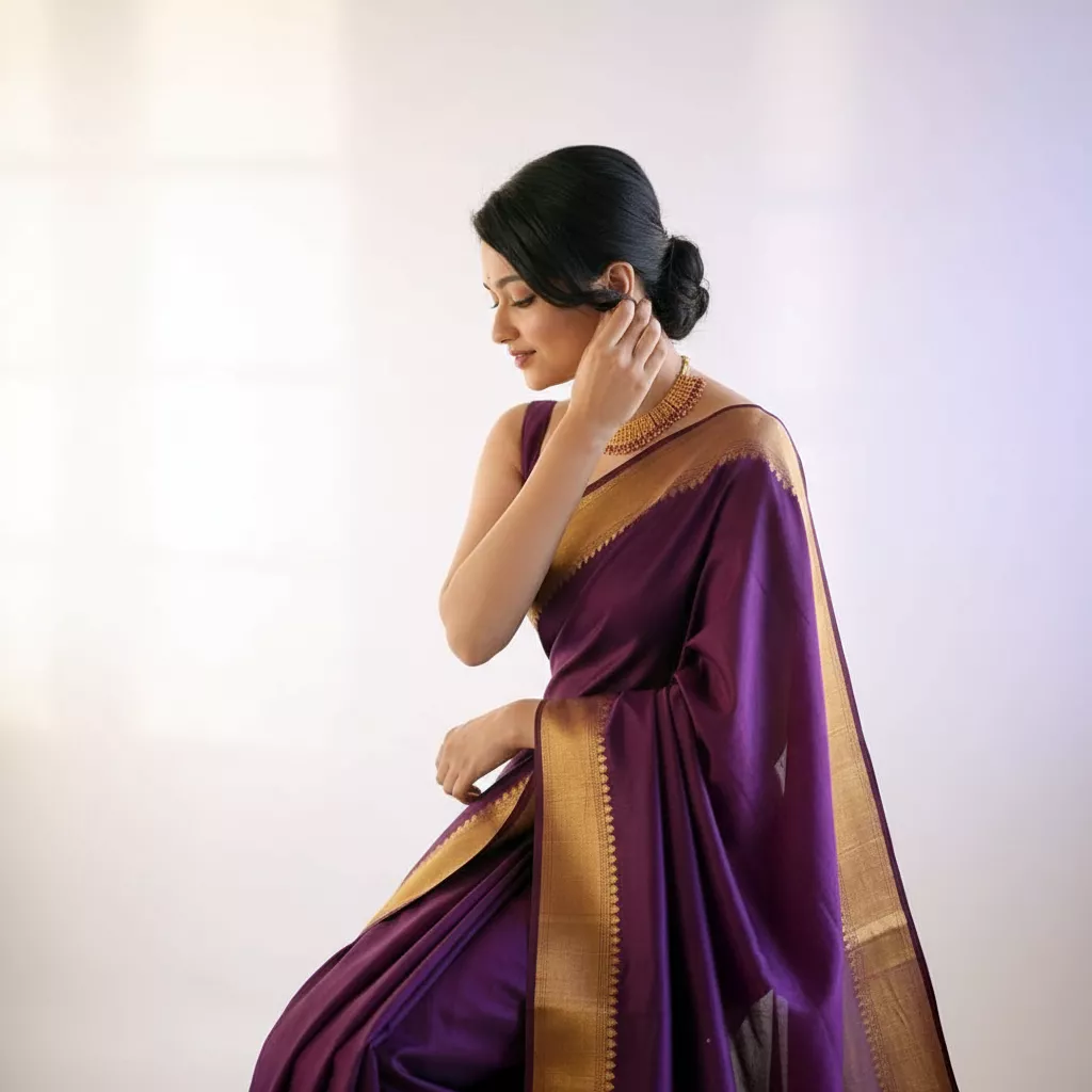 Kanjivaram Saree Banarasi Art Silk Party Wear