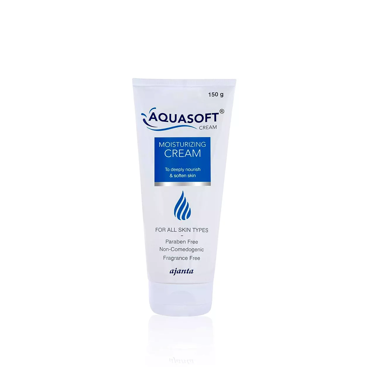 Natural Skin Moisturizer AQUASOFT Moisturising Cream 150g | 1 Pack