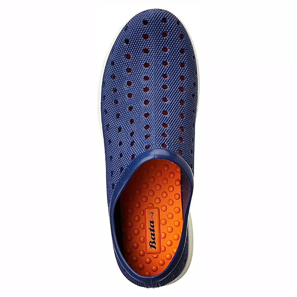 Bata Mens Slip On Shoes – Casual Walking Shoes, Blue, Size 6 UK, 1 Pair