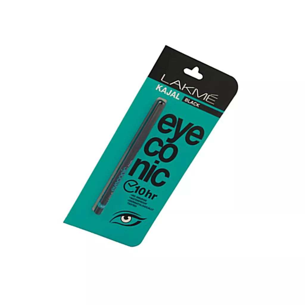 lakme eyeconic kajal Turquoise Waterproof Smudge Proof 0.35g | 1 Count