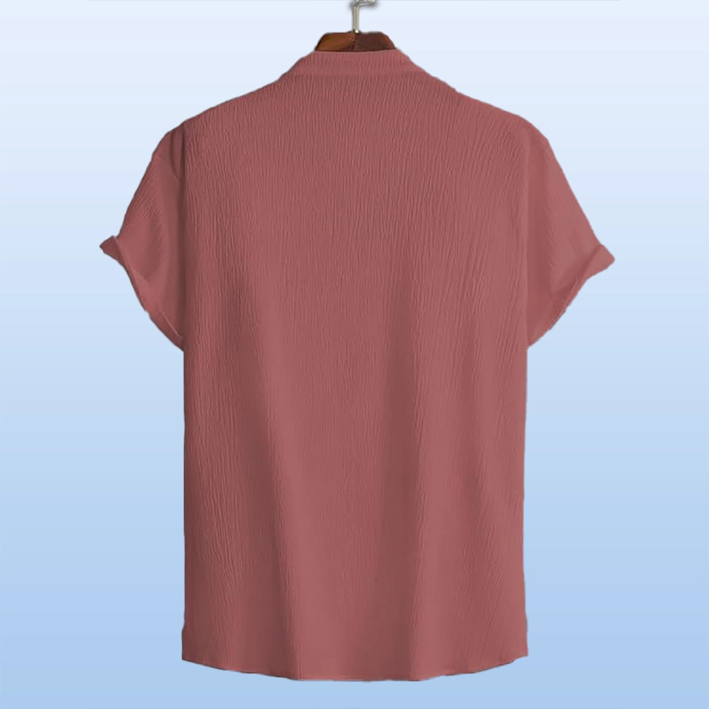 T-Shirt for Men Stylish Leriya Fashion Half Sleeve Casual Pink Regular Fit XL