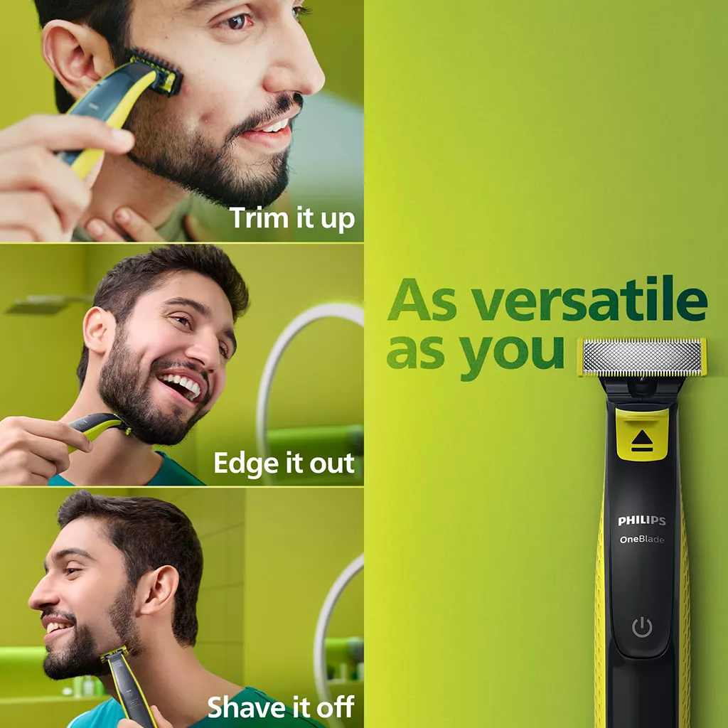 Shaving Kit for Men Philips OneBlade Turbo2X Trimmer 1Pc