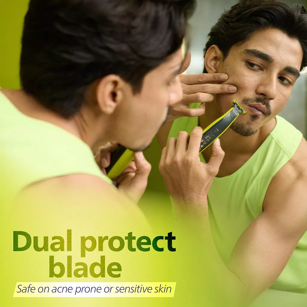 Shaving Kit for Men Philips OneBlade Turbo2X Trimmer 1Pc