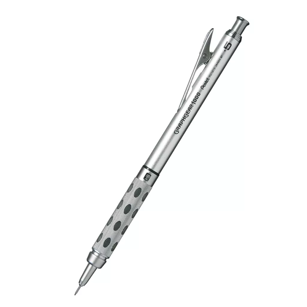 Precision Mechanical Pencil Pentel GraphGear 1000 0.5mm Pack