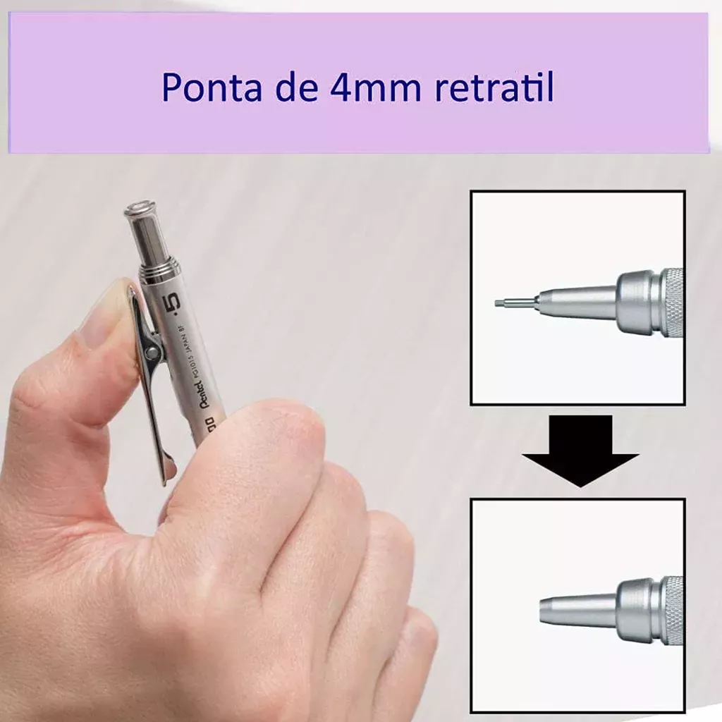 Precision Mechanical Pencil Pentel GraphGear 1000 0.5mm Pack