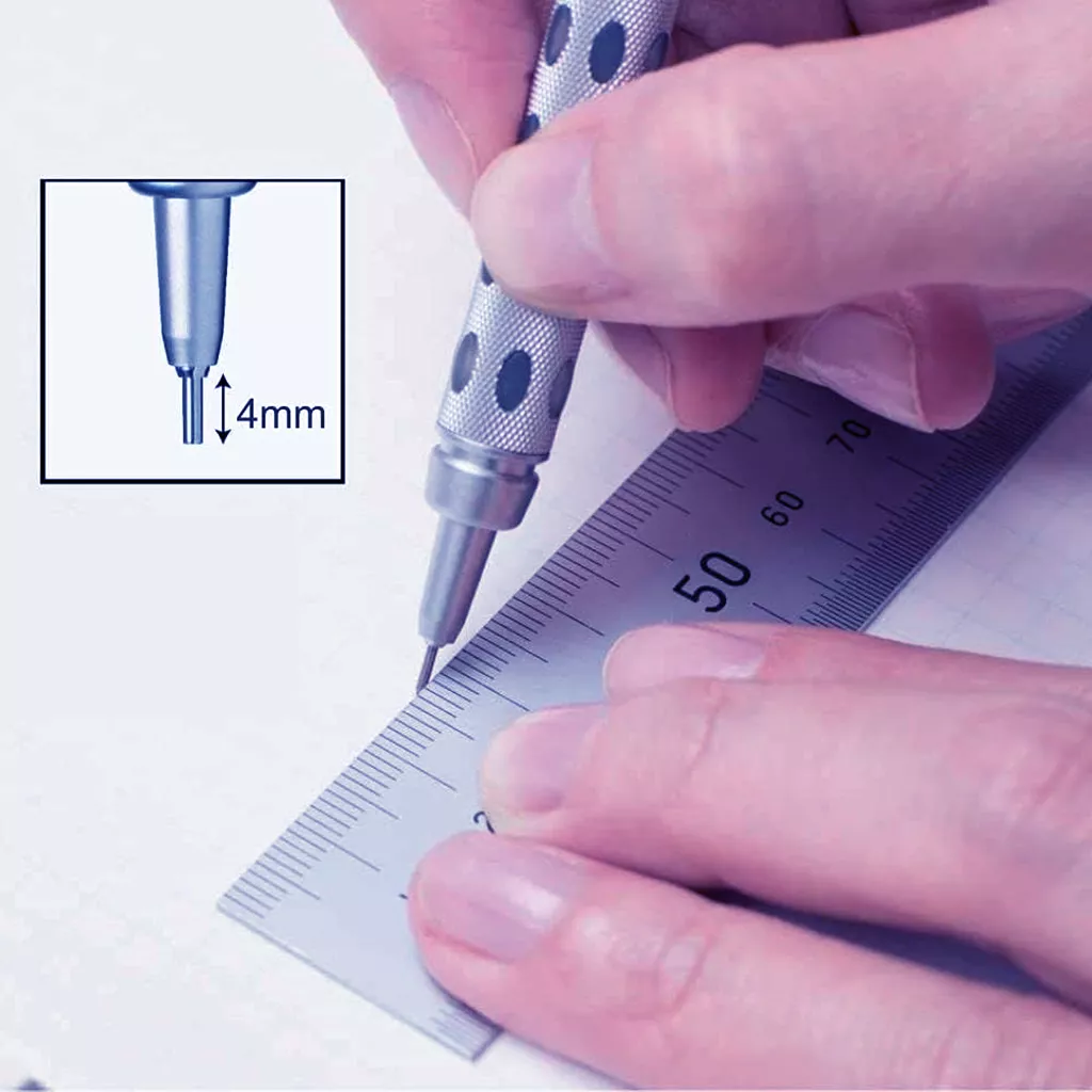 Precision Mechanical Pencil Pentel GraphGear 1000 0.5mm Pack